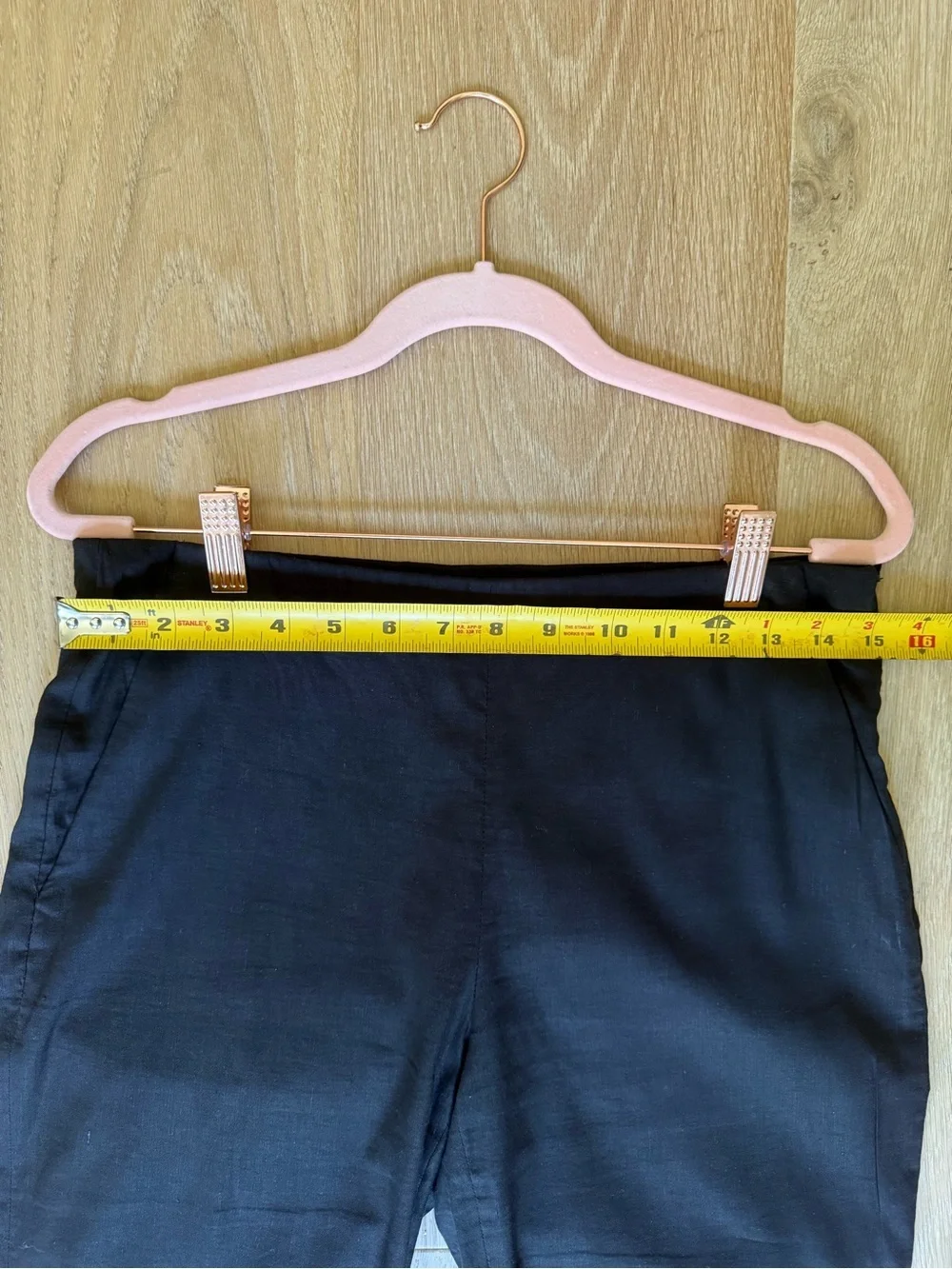Women’s Theory Black Linen Blend Pants Sz 2 Slim Ankle Workwear
